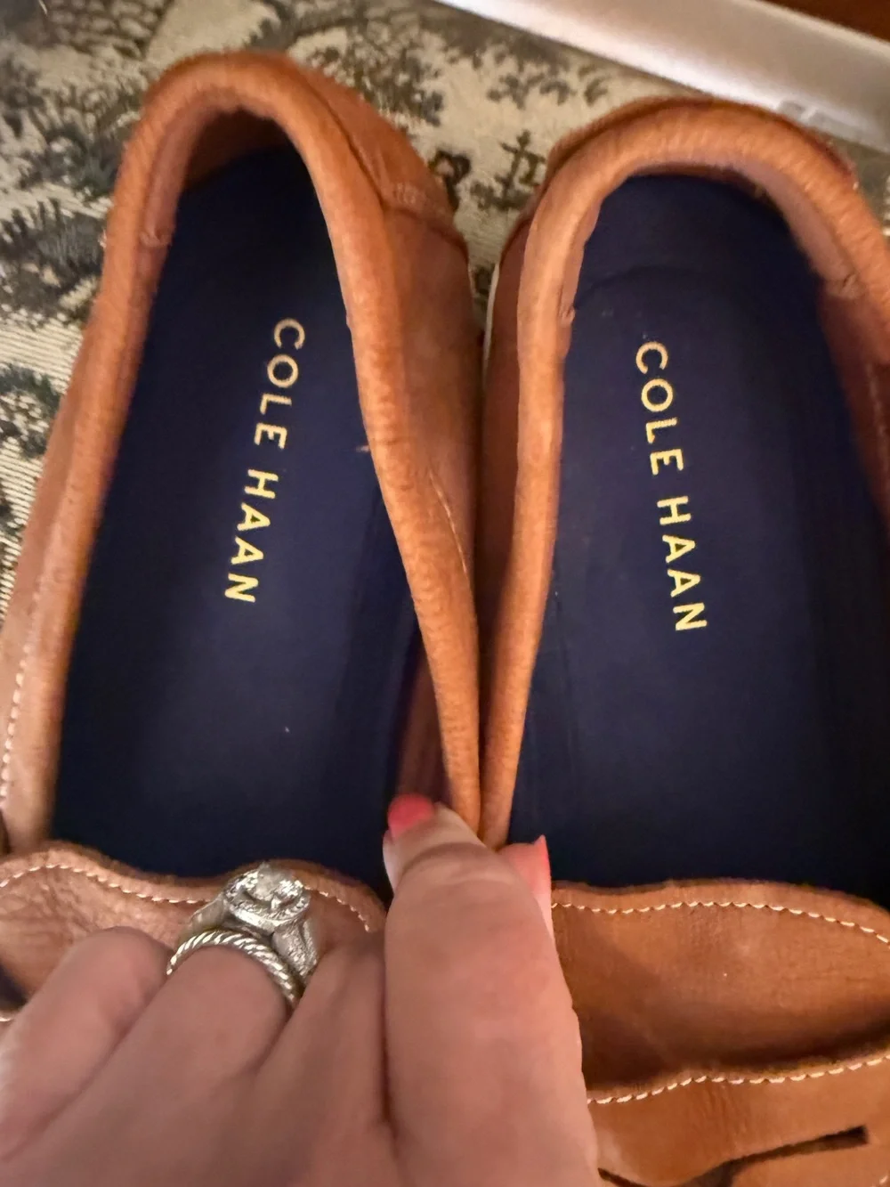 Cole Haan Grand Men’s 11.5 Nantucket Brown Leather Penny Loafer Sneaker Slip On